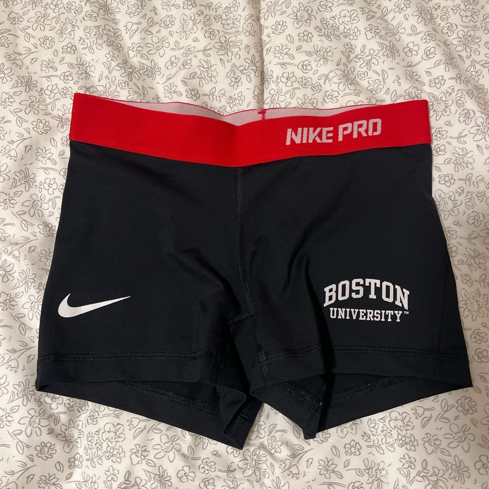 Nike Pro Shorts w/ Boston University Logo